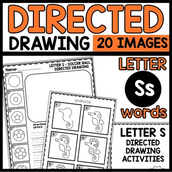 Directed Drawing Activities Letter S Images