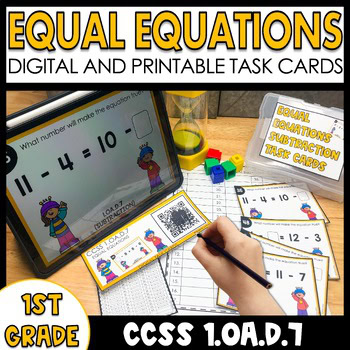Equal Expression Task Cards