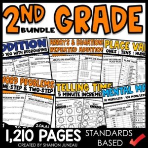2nd Grade Math Worksheets
