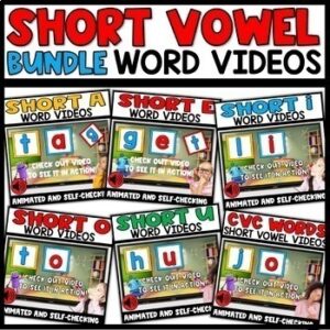 CVC Words Whiteboard Videos