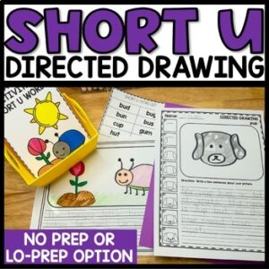 Short U Directed Drawing Set