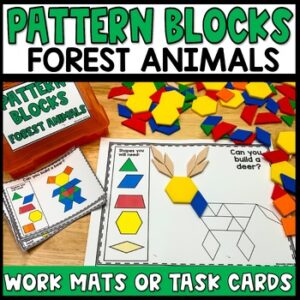 Pattern Block Forest Animals