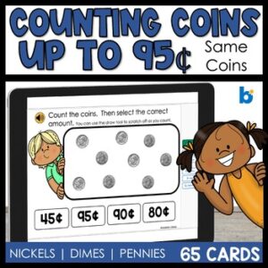 Counting Coins Boom Cards