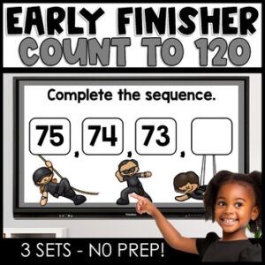Missing Numbers to 120