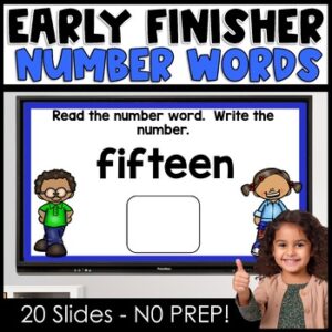Number Words to 20