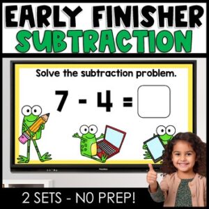 Building Subtraction Fluency