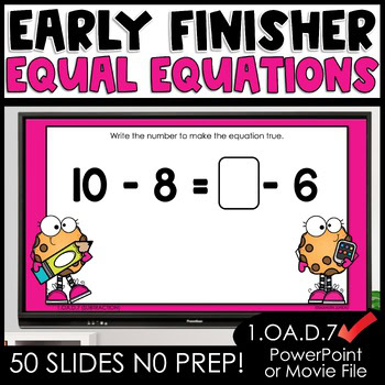 Balancing Equal Subtraction Equations