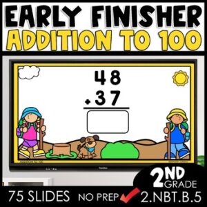 Addition Within 100 With Regrouping