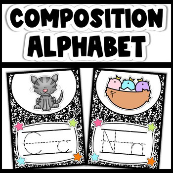 Alphabet Posters Classroom Decor, Colorful Neutral K-2
