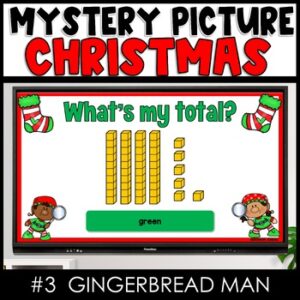 Christmas Math Puzzle, Place Value Hidden Picture Activity