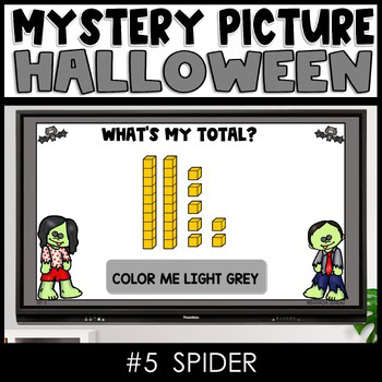 Halloween Mystery Picture Spider