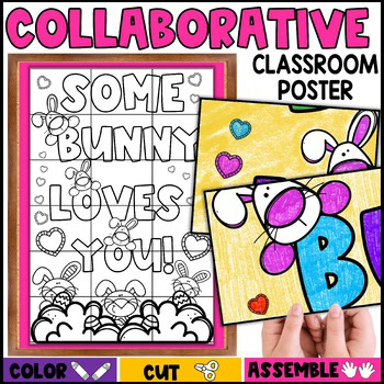 Classroom Collaborative Poster, Easter Bulletin Board