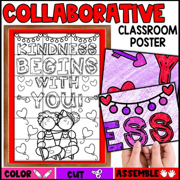 Valentine's Day Bulletin Board Collaborative Poster