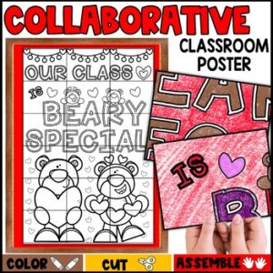 Valentine's Day Poster We Are Beary Special
