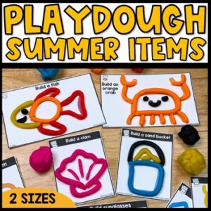 Play Dough Mats, Back to School Brain Breaks Task Cards