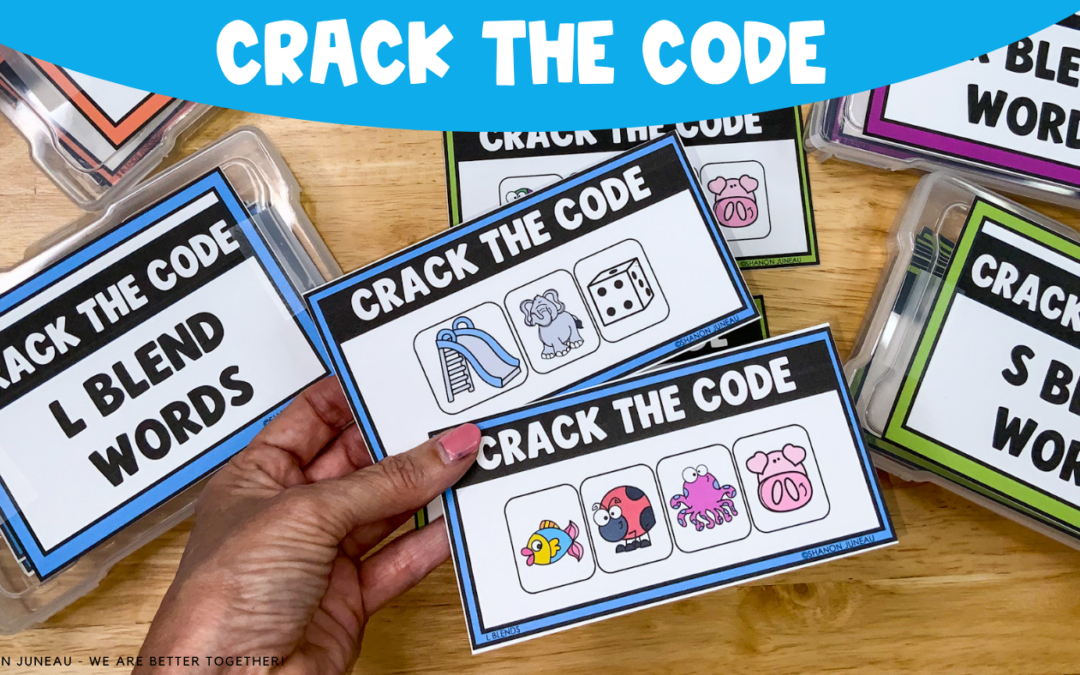 Crack the Code Phonics Task Cards K-2