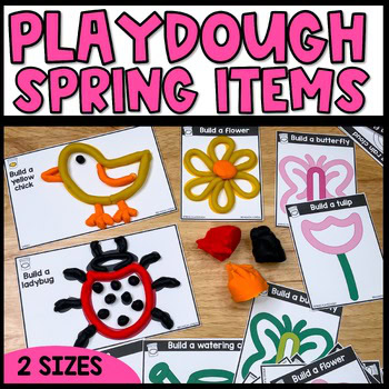 Spring Playdough Mats, Flower Activities, Brain Breaks