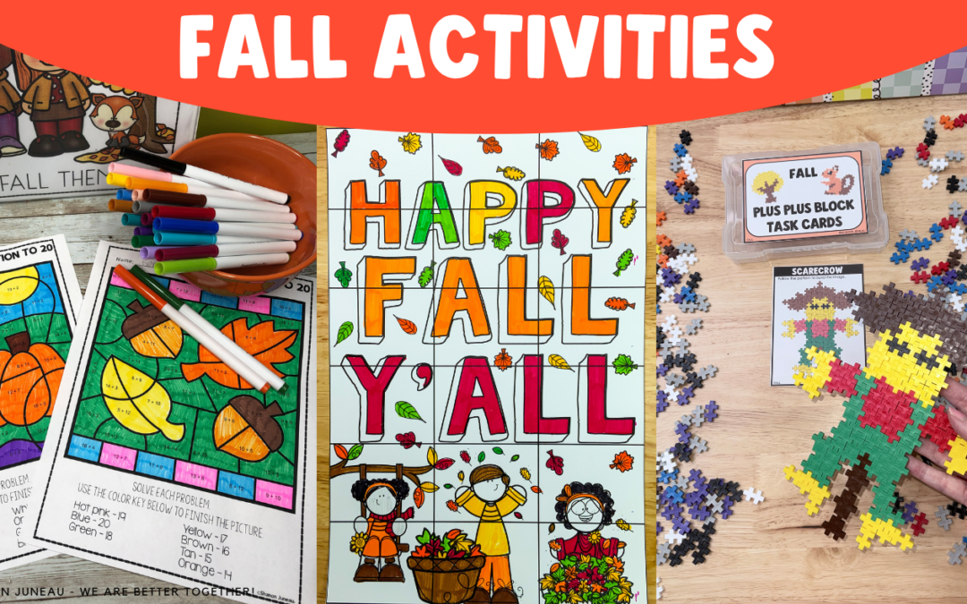 Fall Activities for Morning Bins, Early Finishers, and Soft Start